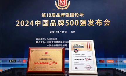 【逐梦新时代，品牌赢未来】彩乐园品牌荣登中国品牌500强